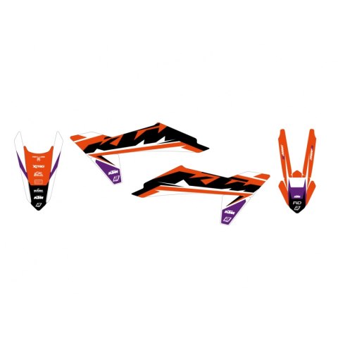 BLACKBIRD KOMPLET NAKLEJEK (OKLEIN) KTM SX/SX-F '23-'24, EXC/EXC-F '24-'25 DREAM 5 BLACKBIRD KOMPLET NAKLEJEK (OKLEIN) KTM SX/SX-F '23-'24, EXC/EXC-F '24-'25 DREAM 5