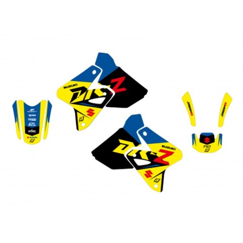 BLACKBIRD KOMPLET NAKLEJEK (OKLEIN) SUZUKI DRZ 400 '00-'23 DREAM 5 KOLOR ŻÓŁTY NIEBIESKI BLACKBIRD KOMPLET NAKLEJEK (OKLEIN) SUZUKI DRZ 400 '00-'23 DREAM 5 KOLOR ŻÓŁTY NIEBIESKI