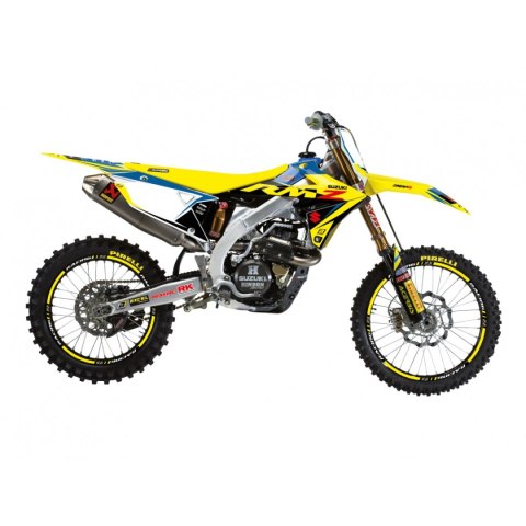 BLACKBIRD KOMPLET NAKLEJEK (OKLEIN) SUZUKI RMZ 250 '19-'25, RMZ 450 '18-'25 DREAM 5 KOLOR ŻÓŁTY NIEBIESKI BLACKBIRD KOMPLET NAKLEJEK (OKLEIN) SUZUKI RMZ 250 '19-'25, RMZ 450 '18-'25 DREAM 5 KOLOR ŻÓŁTY NIEBIESKI