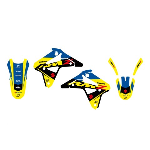 BLACKBIRD KOMPLET NAKLEJEK (OKLEIN) SUZUKI RMZ 450 '05-'07 DREAM 5 KOLOR NIEBIESKI ŻÓŁTY CZARNY BLACKBIRD KOMPLET NAKLEJEK (OKLEIN) SUZUKI RMZ 450 '05-'07 DREAM 5 KOLOR NIEBIESKI ŻÓŁTY CZARNY