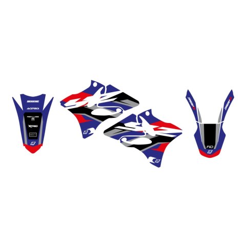 BLACKBIRD KOMPLET NAKLEJEK (OKLEIN) YAMAHA YZ 125/250 '02-'14 DREAM 5 KOLOR NIEBIESKI CZARNY BLACKBIRD KOMPLET NAKLEJEK (OKLEIN) YAMAHA YZ 125/250 '02-'14 DREAM 5 KOLOR NIEBIESKI CZARNY