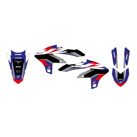 BLACKBIRD KOMPLET NAKLEJEK (OKLEIN) YAMAHA YZ 250F '23-'25; YZ 450F '23-'25 DREAM 5 BLACKBIRD KOMPLET NAKLEJEK (OKLEIN) YAMAHA YZ 250F '23-'25; YZ 450F '23-'25 DREAM 5