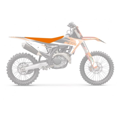 BLACKBIRD POKROWIEC / POSZYCIE NA SIEDZENIE KTM SX 85 '25 PIRAMID KOLOR POMARAŃCZOWY BLACKBIRD POKROWIEC / POSZYCIE NA SIEDZENIE KTM SX 85 '25 PIRAMID KOLOR POMARAŃCZOWY