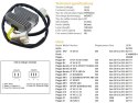 DZE REGULATOR NAPIĘCIA APRILIA SRV 850 '12-'13; PIAGGIO BEVERLY 300 '16-'17; BEVERLY 350 '17-'18; MP3 500 '14-'18; X10 '12-'15; 