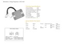 DZE REGULATOR NAPIĘCIA HONDA CBR1100XX '99-'00 (31600-MAT-E01) (SH579C-12) (ESR684)