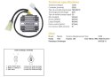 DZE REGULATOR NAPIĘCIA HONDA TRX 300 FOURTRAX '88-'92 (SH532B-12) (31600-HC4-010) (ESR125)