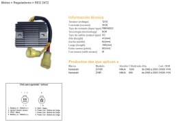 DZE REGULATOR NAPIĘCIA KAWASAKI ZX 9R '00-'03; ZX 12R '00-'03 (35A) (21066-1119) (ESR516)