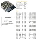 DZE REGULATOR NAPIĘCIA SEA DOO CHALLENGER/GTI/RXP/WAKE 1500 '08-'12; GRAND TOURING 600/1200 '11-'13 (OEM 710001103) (50A)