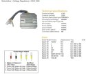 DZE REGULATOR NAPIĘCIA SUZUKI GS 450L '84-'88; GS 700E '85-'86; GS 750ES/EF/ESD '83-'85; GS 1100ES/EF '84-'86; GR 650 TEMPTER '8