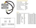 DZE REGULATOR NAPIĘCIA TRIUMPH DAYTONA 600/650 '02-'05; DAYTONA 955I '97-'06; SPRINT 955RS/ST '99-'04; SPRINT 1050 '06-'14; STRE