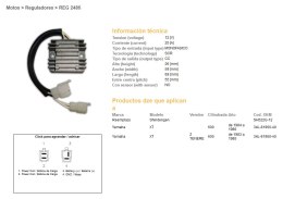 DZE REGULATOR NAPIĘCIA YAMAHA XT 600Z TENERE '83-'86 (34L-81960-A0) (SH522G-12)
