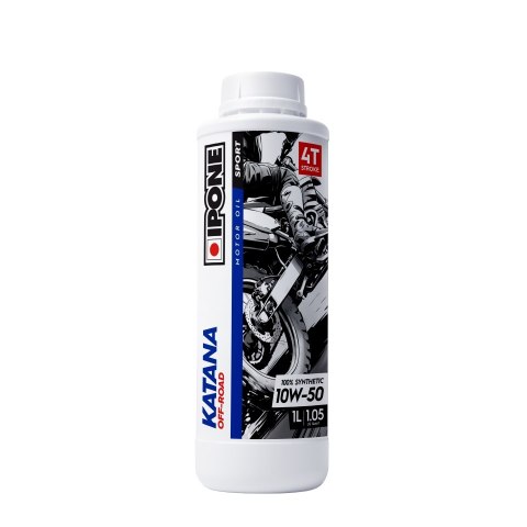 IPONE KATANA OFF ROAD 4T 10W50 OLEJ SILNIKOWY 100% SYNTETYK 1L (ESTER, MA2) (AKC) (15) ZASTĘPUJE 800015