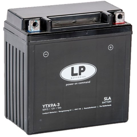 LANDPORT AKUMULATOR YTX9A-3 (MS LTX9A-3) (YB9L-A2/B) 12V 9AH (135X75X138MM) (120A) SLA BEZOBSŁUGOWY - ZALANY (6) LANDPORT AKUMULATOR YTX9A-3 (MS LTX9A-3) (YB9L-A2/B) 12V 9AH (135X75X138MM) (120A) SLA BEZOBSŁUGOWY - ZALANY (6)