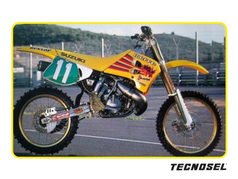 TECNOSEL (BLACKBIRD) KOMPLET NAKLEJEK (OKLEIN) SUZUKI RM 125/250 '93-'95, REPLICA TEAM SUZUKI '93 KOLOR ŻÓŁTY TECNOSEL (BLACKBIRD) KOMPLET NAKLEJEK (OKLEIN) SUZUKI RM 125/250 '93-'95, REPLICA TEAM SUZUKI '93 KOLOR ŻÓŁTY