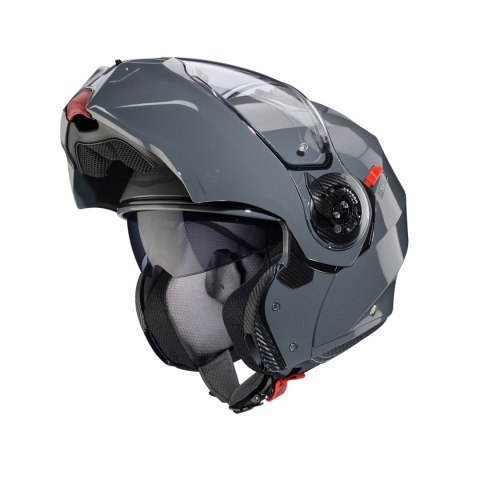 CABERG KASK SZCZĘKOWY FLIP-UP MODEL DUKE EVO SOLID KOLOR SZARY POŁYSK ROZMIAR M (PINLOCK W ZESTAWIE) CABERG KASK SZCZĘKOWY FLIP-UP MODEL DUKE EVO SOLID KOLOR SZARY POŁYSK ROZMIAR M (PINLOCK W ZESTAWIE)