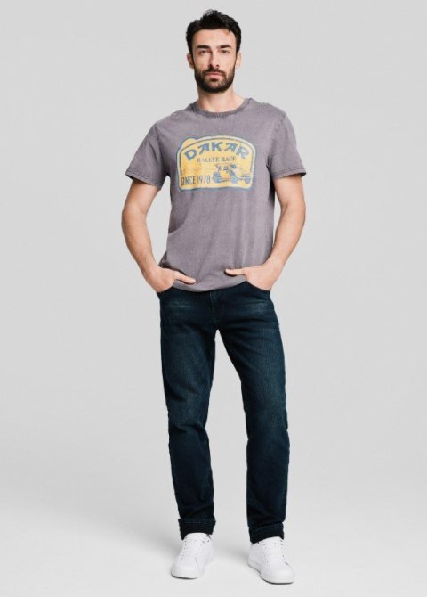 DIVERSE PROMOCJA KOSZULKA DKR VINT 01 C. KOLOR SZARY ROZMIAR XXL