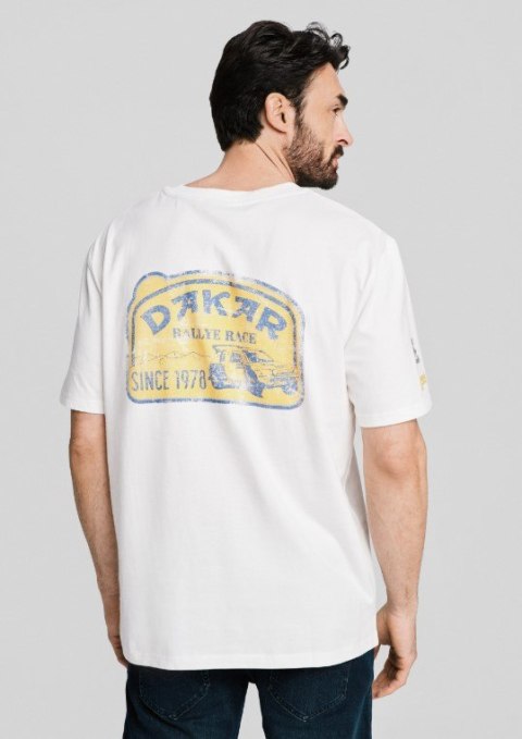 DIVERSE PROMOCJA KOSZULKA DKR VINT B OFF KOLOR BIAŁY ROZMIAR XL