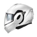 KAPPA KASK KV55 SOLID SZCZĘKOWY MODUŁOWY (FLIP-BACK) Z BLENDĄ KOLOR BIAŁY ROZMIAR 58 / M (HOMOLOGACJA ECE 22R06)