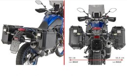 KAPPA 2025/05 STELAŻ KUFRÓW BOCZNYCH MONOKEY CAM SIDE YAMAHA TENERE 700 '19-'24 - POD KUFRY KVG K'VOYAGER ALU - PRAWY KVGS33 WCI