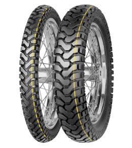 MITAS OPONA 110/80-19 E-07 59T TL DAKAR (ŻÓŁTY PASEK) PRZÓD DOT 11/2023 (24445) WYCOFANE (ZAMIENNIK:70001001)