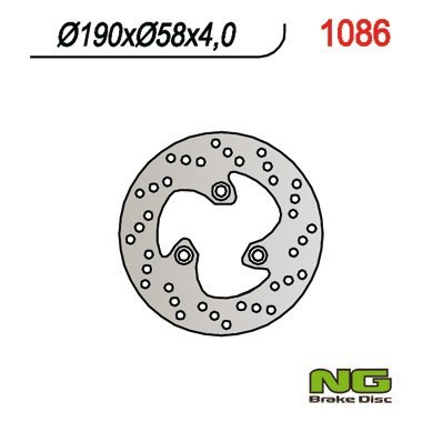 NG TARCZA HAMULCOWA TYŁ TORROT MUVI/BUSSINES/CITY '16-'19 (190X58X4MM) (3X10,25MM) NG TARCZA HAMULCOWA TYŁ TORROT MUVI/BUSSINES/CITY '16-'19 (190X58X4MM) (3X10,25MM)