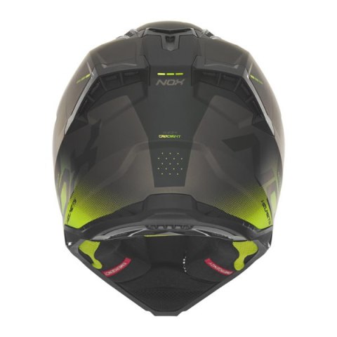 NOX KASK OFF ROAD / CROSS DZIECIĘCY/JUNIOR/KID N761 GRADIENT KOLOR CZARNY MAT/ŻÓŁTY FLUO ROZMIAR XL NOX KASK OFF ROAD / CROSS DZIECIĘCY/JUNIOR/KID N761 GRADIENT KOLOR CZARNY MAT/ŻÓŁTY FLUO ROZMIAR XL