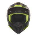 NOX KASK OFF ROAD / CROSS DZIECIĘCY/JUNIOR/KID N761 GRADIENT KOLOR CZARNY MAT/ŻÓŁTY FLUO ROZMIAR XXL