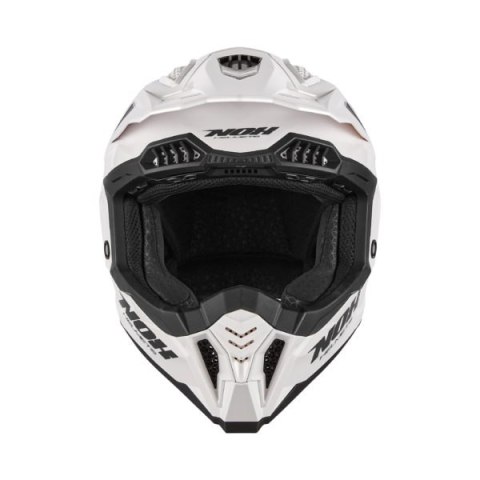 NOX KASK OFF ROAD / CROSS N634 SOLID KOLOR BIAŁY ROZMIAR S