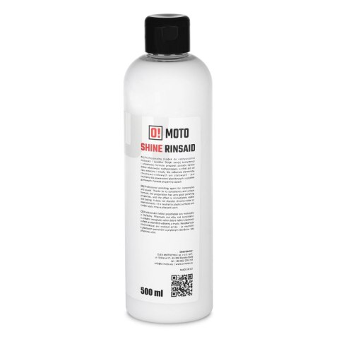 OMOTO MLECZKO DO NABŁYSZCZANIA MOTOCYKLA 500ML O! SHINE RINSAID (O!MOTO) (OLE-022) OMOTO MLECZKO DO NABŁYSZCZANIA MOTOCYKLA 500ML O! SHINE RINSAID (O!MOTO) (OLE-022)