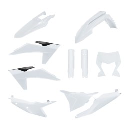 POLISPORT KOMPLET PLASTIKÓW (FULL KIT) KTM EXC/EXC-F/XC-W/XC-WF TBI '24-'25 W ZESTAWIE OSŁONA LAMPY ORAZ OSŁONY AMORTYZATORÓW (8