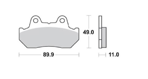 SCHUH WYPRZEDAŻ KLOCKI HAMULCOWE KH69/3 ORGANIC HONDA CBR 600 / XL 600 V 87-90, CX 650 / TURBO 83-85, CB 750 / CB 900 BOLDOR 81- SCHUH WYPRZEDAŻ KLOCKI HAMULCOWE KH69/3 ORGANIC HONDA CBR 600 / XL 600 V 87-90, CX 650 / TURBO 83-85, CB 750 / CB 900 BOLDOR 81-