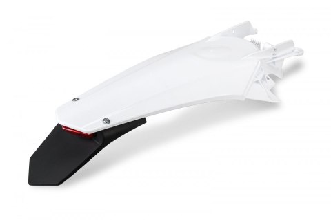 UFO BŁOTNIK TYŁ GAS GAS EC/EC-F '21 KOLOR BIAŁY ( ENDURO Z LAMPKĄ LED )