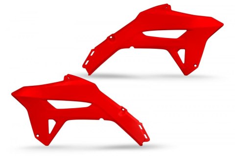 UFO OSŁONY CHŁODNICY HONDA CRF 250R '22-24, CRF 450 R '21-24 KOLOR CZERWONY