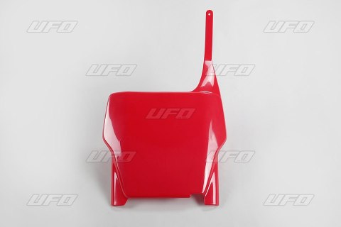 UFO TABLICA NA NUMER STARTOWY HONDA CR 125/250 '04-'07, CRF 250/450 '04-'07 KOLOR CZERWONY UFO TABLICA NA NUMER STARTOWY HONDA CR 125/250 '04-'07, CRF 250/450 '04-'07 KOLOR CZERWONY