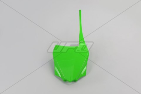 UFO TABLICA NA NUMER STARTOWY KAWASAKI KX 85 '14-'25, KX 100 '14-'21, KX 112 '22-'25 KOLOR ZIELONY UFO TABLICA NA NUMER STARTOWY KAWASAKI KX 85 '14-'25, KX 100 '14-'21, KX 112 '22-'25 KOLOR ZIELONY