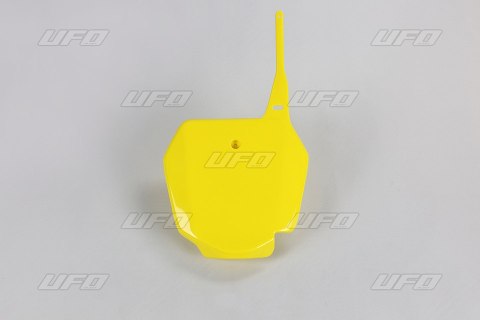 UFO TABLICA NA NUMER STARTOWY SUZUKI RM 85 '00-'23 KOLOR ŻÓŁTY