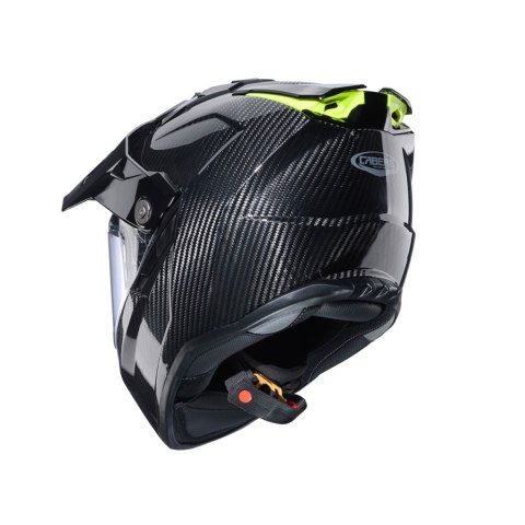 CABERG KASK OFFROAD / TRAIL / ADVENTURE DUOSPORT (DUAL) TANAMI CARBON Z SZYBKĄ I BLENDĄ KOLOR KARBON ROZMIAR XXL (PINLOCK W ZEST