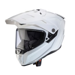 CABERG KASK OFFROAD / TRAIL / ADVENTURE DUOSPORT (DUAL) TANAMI SOLID Z SZYBKĄ I BLENDĄ KOLOR BIAŁY POŁYSK ROZMIAR XL (PINLOCK W 
