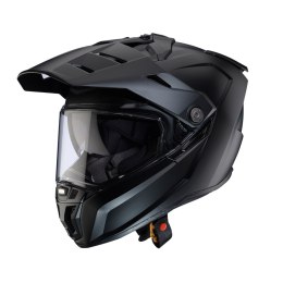 CABERG KASK OFFROAD / TRAIL / ADVENTURE DUOSPORT (DUAL) TANAMI SOLID Z SZYBKĄ I BLENDĄ KOLOR CZARNY MAT ROZMIAR M (PINLOCK W ZES