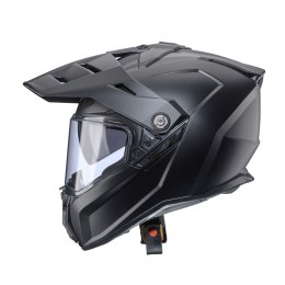 CABERG KASK OFFROAD / TRAIL / ADVENTURE DUOSPORT (DUAL) TANAMI SOLID Z SZYBKĄ I BLENDĄ KOLOR CZARNY MAT ROZMIAR M (PINLOCK W ZES