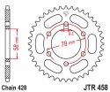 JT ZĘBATKA TYLNA 826 40 KAWASAKI KH 100 '93-94', KH 125 '83-94' (6 OTWOTÓW) (82640JT) (ŁAŃC.428) NA ZAMÓWIENIE