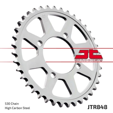 JT ZĘBATKA TYLNA 848 37 YAMAHA RD 350 '74-76 (84837JT) (ŁAŃC. 530)NA ZAMÓWIENIE JT ZĘBATKA TYLNA 848 37 YAMAHA RD 350 '74-76 (84837JT) (ŁAŃC. 530)NA ZAMÓWIENIE