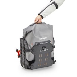 KAPPA 2025/04 TORBY (SAKWY BOCZNE) Z PŁYTĄ MONOKEY 100% WODOSZCZELNE KOLOR CZARNO SZARY (K' RUGGED) (PARA)