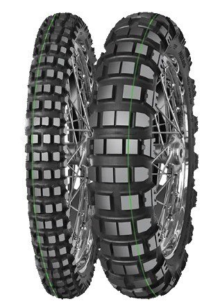 MITAS OPONA 90/90-21 (3.00-21) ENDURO TRAIL-RALLY PRO SUPER LIGHT (ZIELONY PASEK) 54R TT M+S PRZÓD DOT 01/2025 (460144) (ZAMIENN