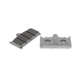 NISSIN KLOCKI HAMULCOWE KH158 PREMIUM SEMI-METALLIC (SPIEK METALICZNY) (ECE R90) (MADE IN JAPAN) (2P-214NS)