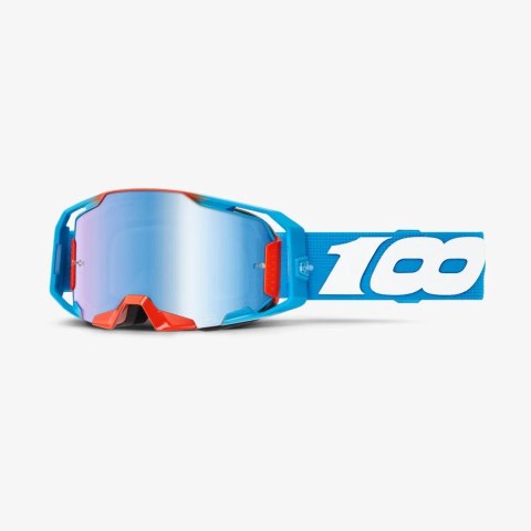 100 PROCENT JETT LAWRENCE LE ZESTAW GOGLE ARMATIC CHERRY-TORCHED MIRROR LENS+BLUE-BLUE MIRROR LENS 100 PROCENT JETT LAWRENCE LE ZESTAW GOGLE ARMATIC CHERRY-TORCHED MIRROR LENS+BLUE-BLUE MIRROR LENS