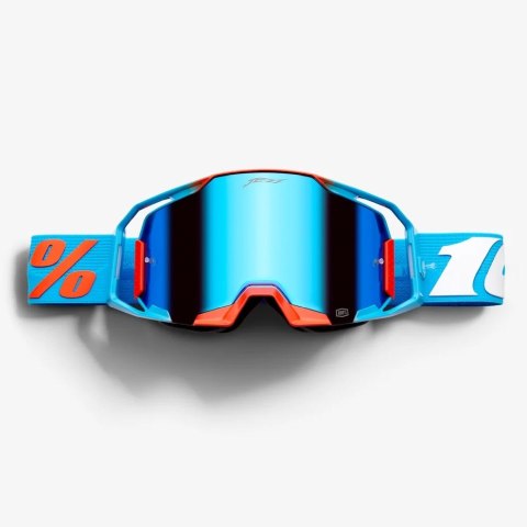 100 PROCENT JETT LAWRENCE LE ZESTAW GOGLE ARMATIC CHERRY-TORCHED MIRROR LENS+BLUE-BLUE MIRROR LENS 100 PROCENT JETT LAWRENCE LE ZESTAW GOGLE ARMATIC CHERRY-TORCHED MIRROR LENS+BLUE-BLUE MIRROR LENS