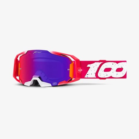 100 PROCENT JETT LAWRENCE LE ZESTAW GOGLE ARMATIC CHERRY-TORCHED MIRROR LENS+BLUE-BLUE MIRROR LENS 100 PROCENT JETT LAWRENCE LE ZESTAW GOGLE ARMATIC CHERRY-TORCHED MIRROR LENS+BLUE-BLUE MIRROR LENS