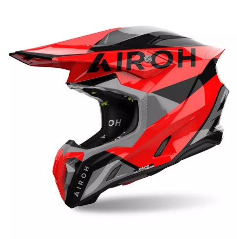 AIROH NOWY TOWAR KASK CROSS / ENDURO / ATV / QUAD TWIST 3 KING RED GLOSS KOLOR CZARNY/SZARY/CZERWONY ROZMIAR M AIROH NOWY TOWAR KASK CROSS / ENDURO / ATV / QUAD TWIST 3 KING RED GLOSS KOLOR CZARNY/SZARY/CZERWONY ROZMIAR M