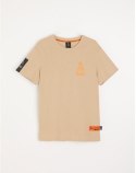 DIVERSE EXTREME TEAM - DAKAR RALLY KOSZULKA (T-SHIRT) DKR DES 0224 KOLOR BEŻ ROZMIAR XXL